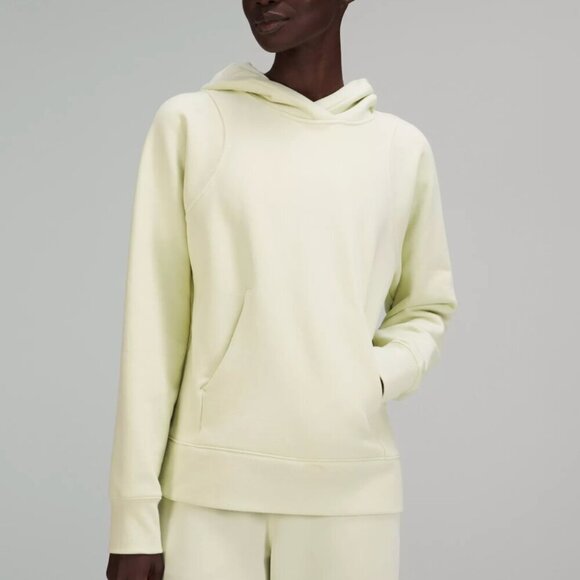 Lululemon Loungeful Hoodie Dewy Green Size 6 - Picture 1 of 6